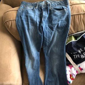 Gap long and lean jeans